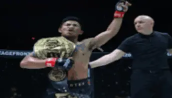 &#8220;รถถัง&#8221; ชนะน็อค &#8220;ทาบาเรส&#8221; ป้องแชมป์โลก ONE Fight Night 10