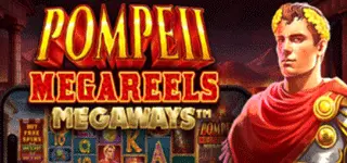 Pompeii Megareels Megaways โลโก้